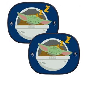 Star Wars The Mandalorian The Child Grogu -Window Car  Sunshade Baby -2 Piece‎